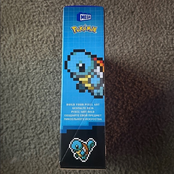 Mega Pokémon Squirtle Pixel Art Set - Picture 4 of 6